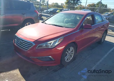 2015 Hyundai Sonata Se из США, поврежденный, VIN 5NPE24AF9FH016946